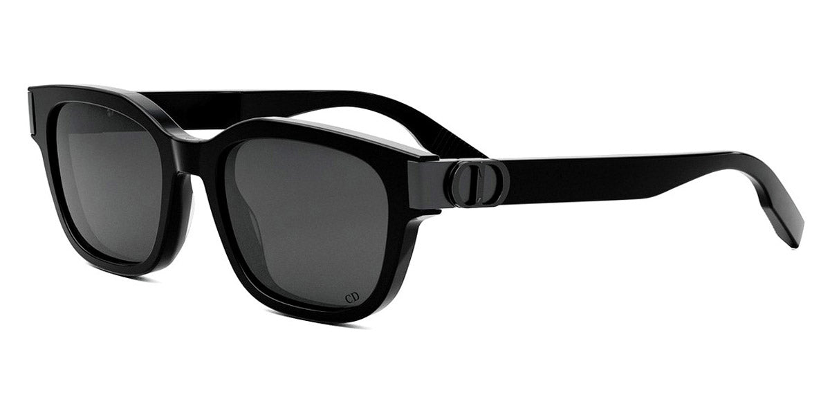 Dior® CD ICON S1F - SShiny Black/Lenses Smoke Organic 14A0 Sunglasses