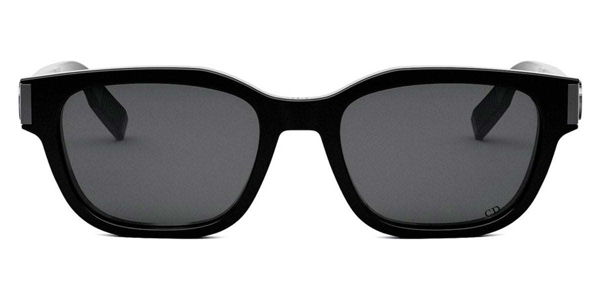 Dior® CD ICON S1F - SShiny Black/Lenses Smoke Organic 14A0 Sunglasses