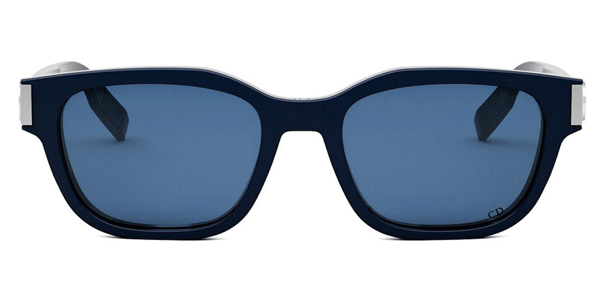 Dior® CD ICON S1F - Shiny Blue/Lenses Blue Organic 33B0 Sunglasses