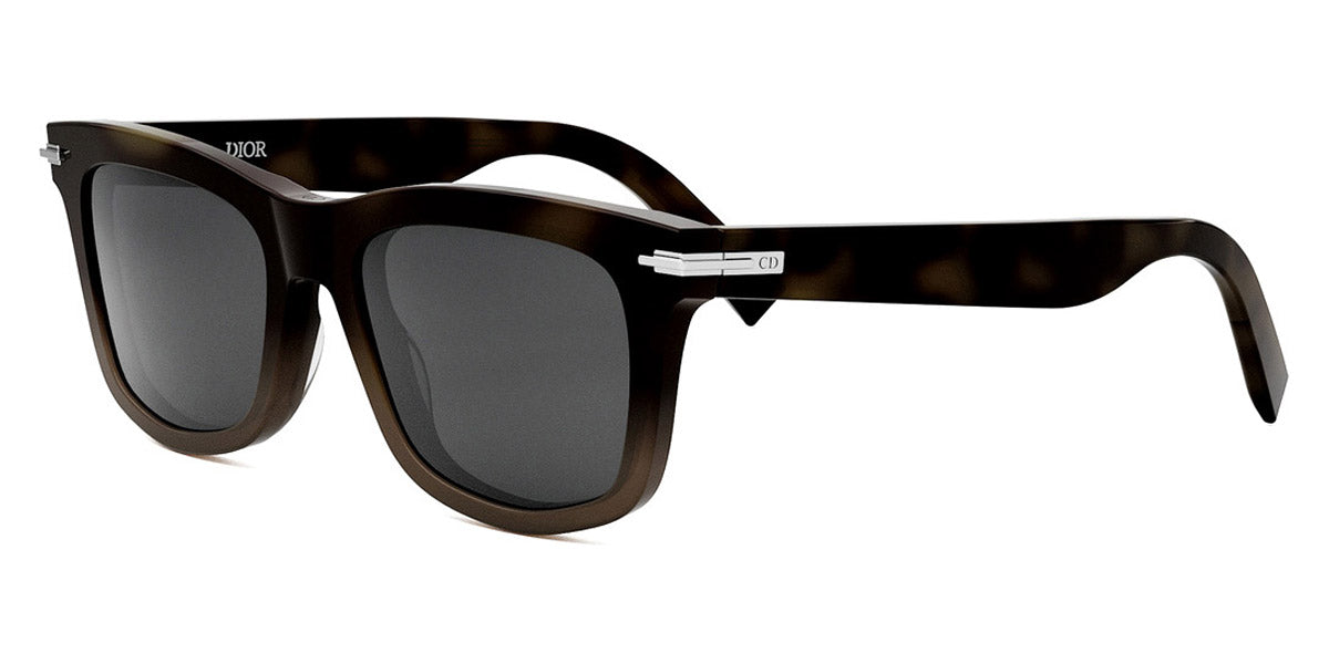 Dior® DIORBLACKSUIT S11I - Shiny Havana/Lenses Smoke Organic 24A0 Sunglasses