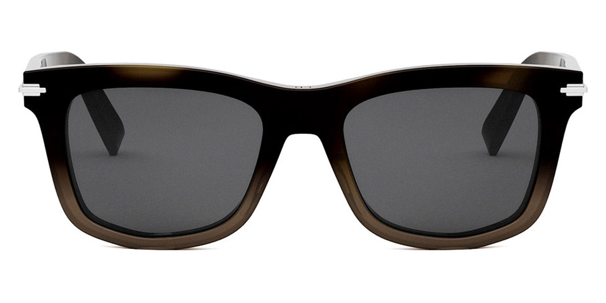 Dior® DIORBLACKSUIT S11I - Shiny Havana/Lenses Smoke Organic 24A0 Sunglasses