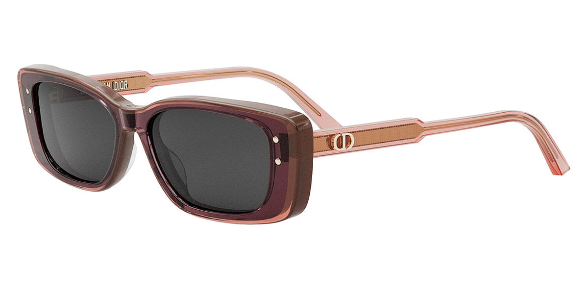 Dior® Diorhighlight S2I CD DIORLGHT S2I 35A0 53 - Shiny Bordeaux Orange 35A0 Sunglasses