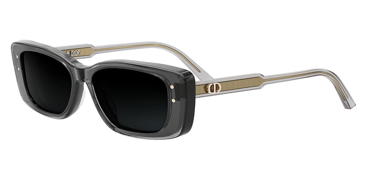 Dior® Diorhighlight S2I CD DIORLGHT S2I 45A1 53 - Shiny Grey 45A1 Sunglasses