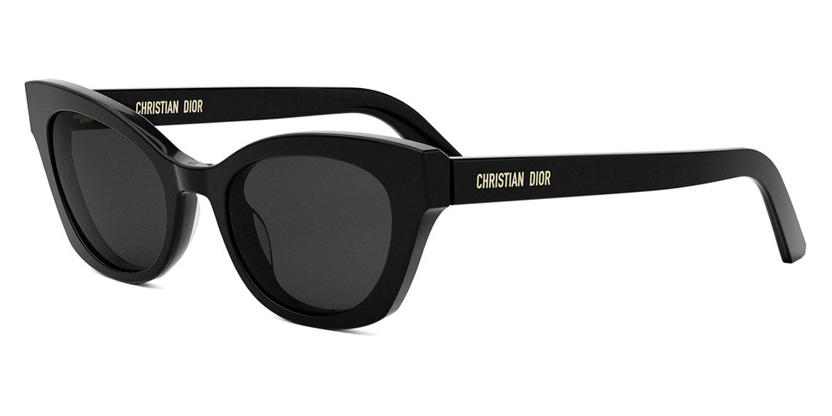 Dior® DIORMIDNIGHT B2I - Shiny Black/Lenses Smoke Organic 10A0 Sunglasses