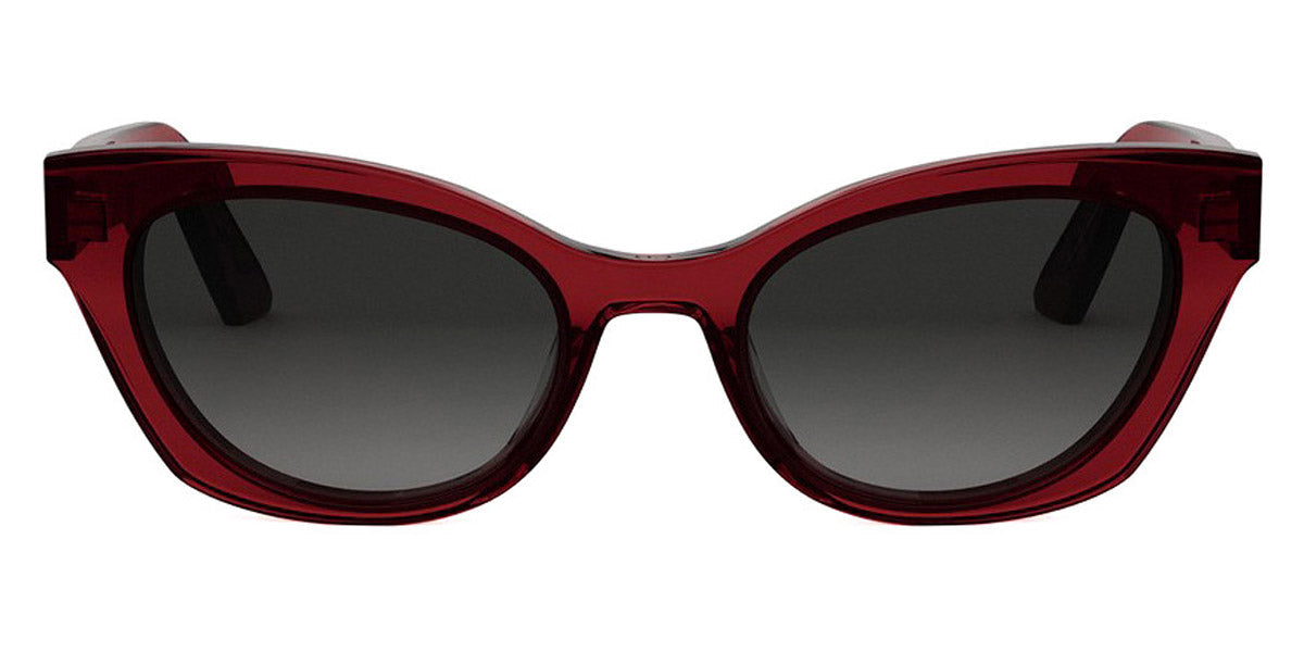 Dior® DIORMIDNIGHT B2I - Shiny Red/Lenses Gradient Smoke Organic 35A1 Sunglasses