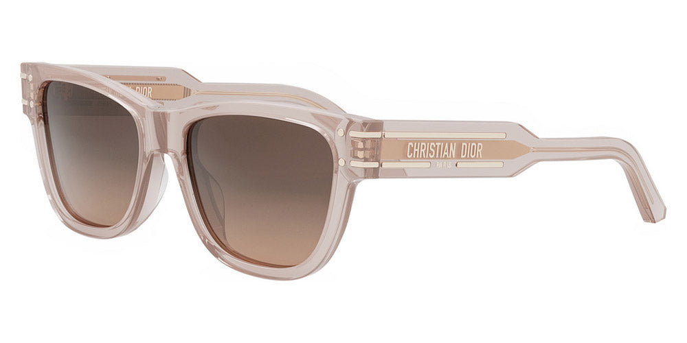 Dior® DiorSignature S6U - 40F1 Shiny Light Pink / Gradient Roviex Sunglasses