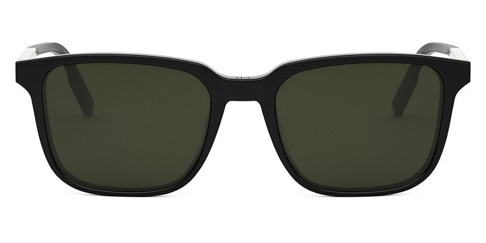 Dior® DiorTag SU - 10C0 Black / Green Sunglasses