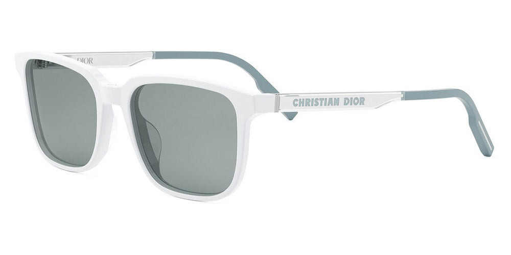 Dior® DiorTag SU - 50I0 White / Blue Sunglasses