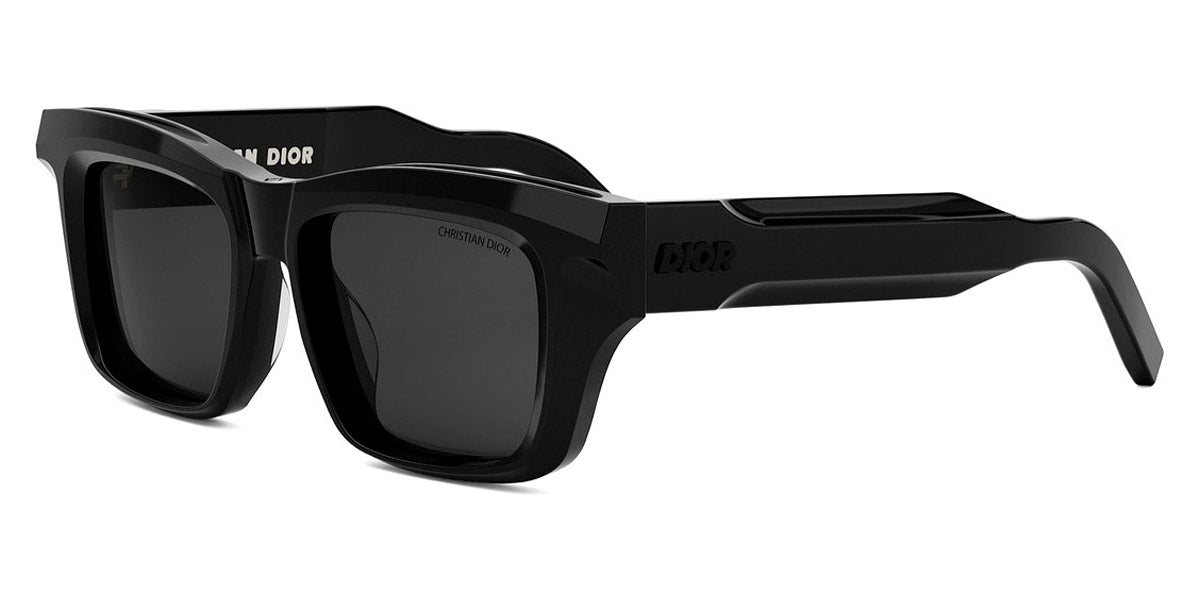 Dior® DIORXPLORER S2F - Shiny Black/Lenses Smoke Organic 10A0 Sunglasses