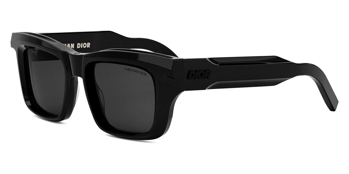 Dior® DIORXPLORER S2I - Shiny Black/Lenses Smoke Organic 10A0 Sunglasses