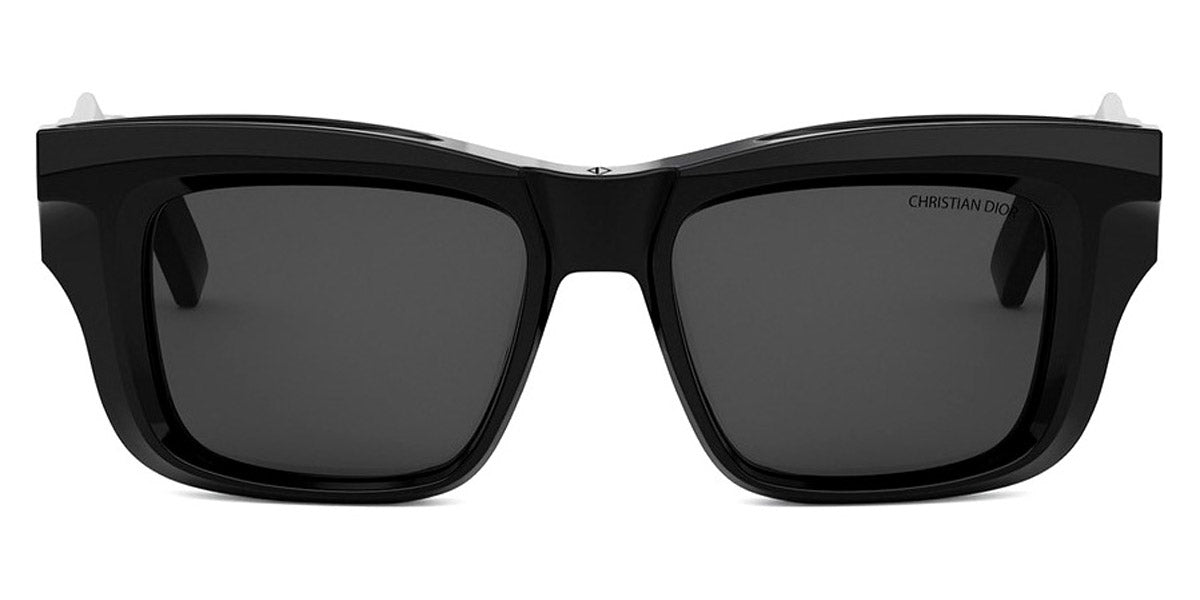 Dior® DIORXPLORER S2I - Shiny Black/Lenses Smoke Organic 10A0 Sunglasses