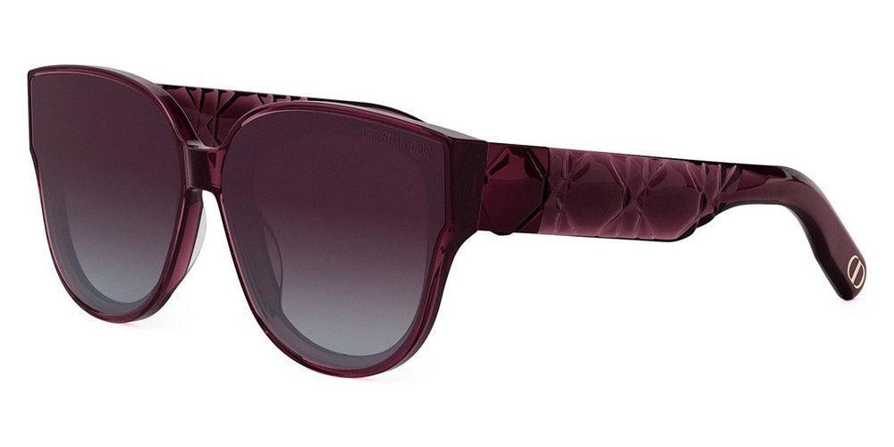 Dior® LADY 95.22 R3I - 60G2 Shiny Bordeaux / Gradient Bordeaux Sunglasses