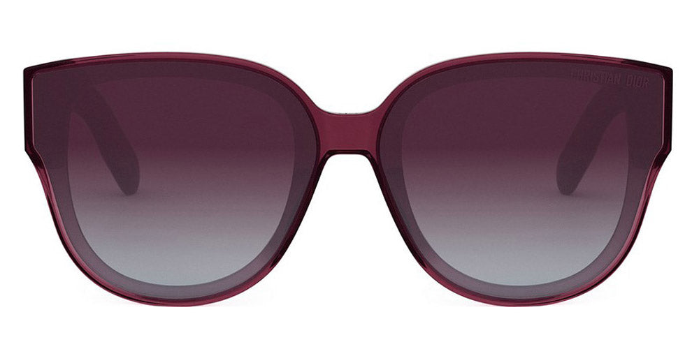 Dior® LADY 95.22 R3I - 60G2 Shiny Bordeaux / Gradient Bordeaux Sunglasses