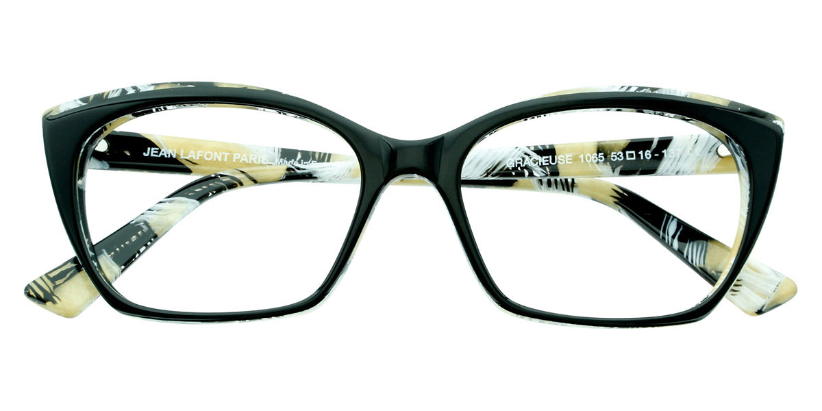 Lafont® Gracieuse LAF GRACIEUSE 1065 53 - Black 1065 Eyeglasses