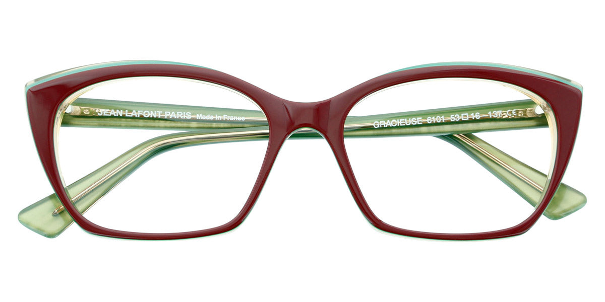 Lafont® Gracieuse LAF GRACIEUSE 6101 53 - Red 6101 Eyeglasses