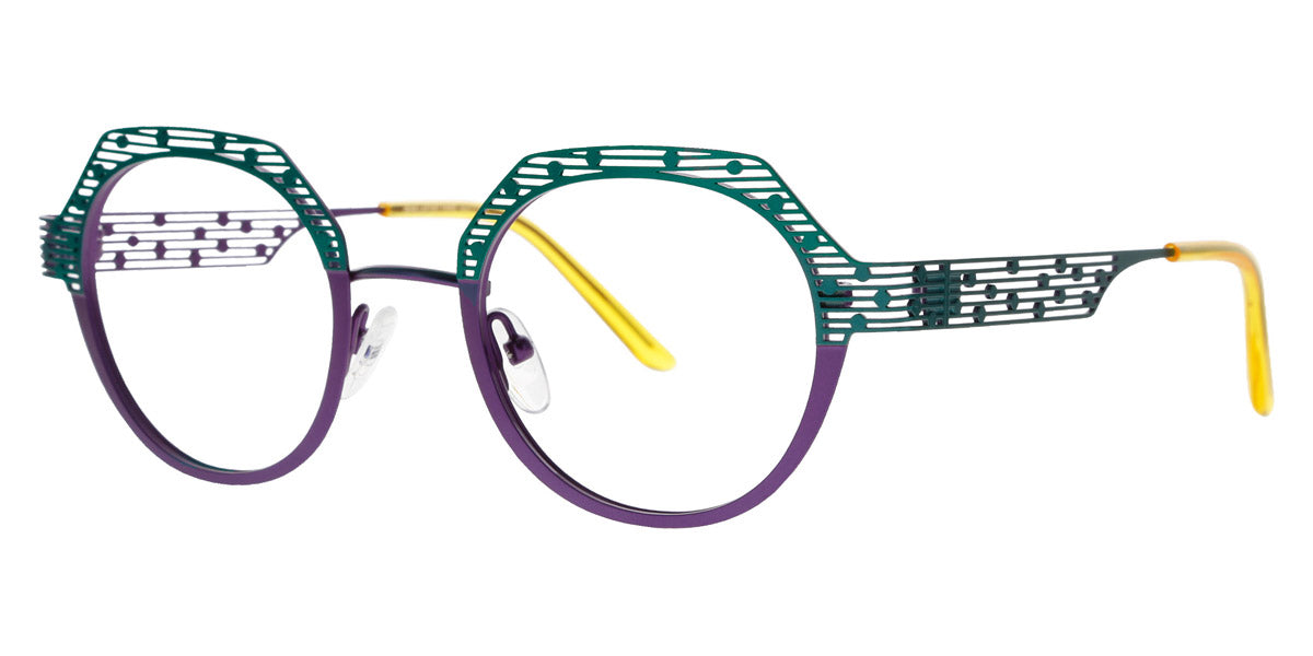 Lafont® Manon LAF MANON 4526 47 - Green 4526 Eyeglasses