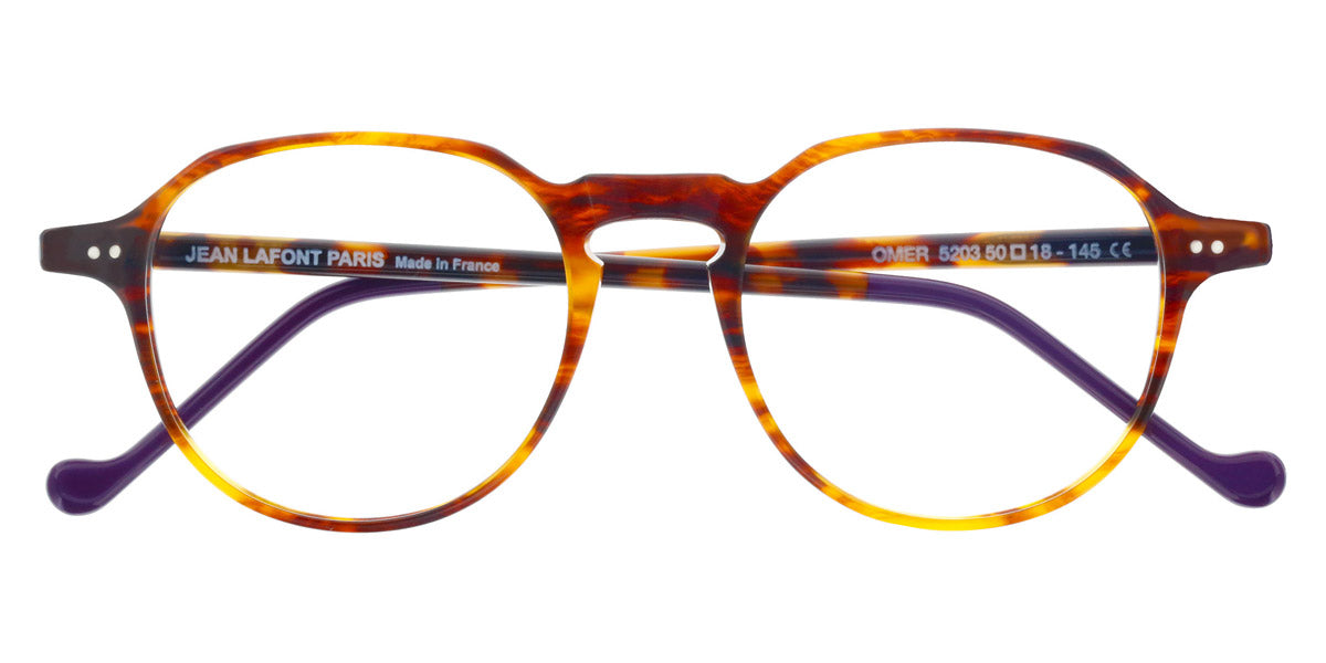 LaFont® Omer LAF OMER 5203 50 - Brown 5203 Eyeglasses