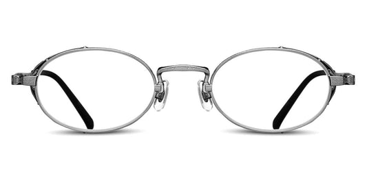 Matsuda® M3018 MTD M3018 Brushed Silver 48 - Brushed Silver Eyeglasses