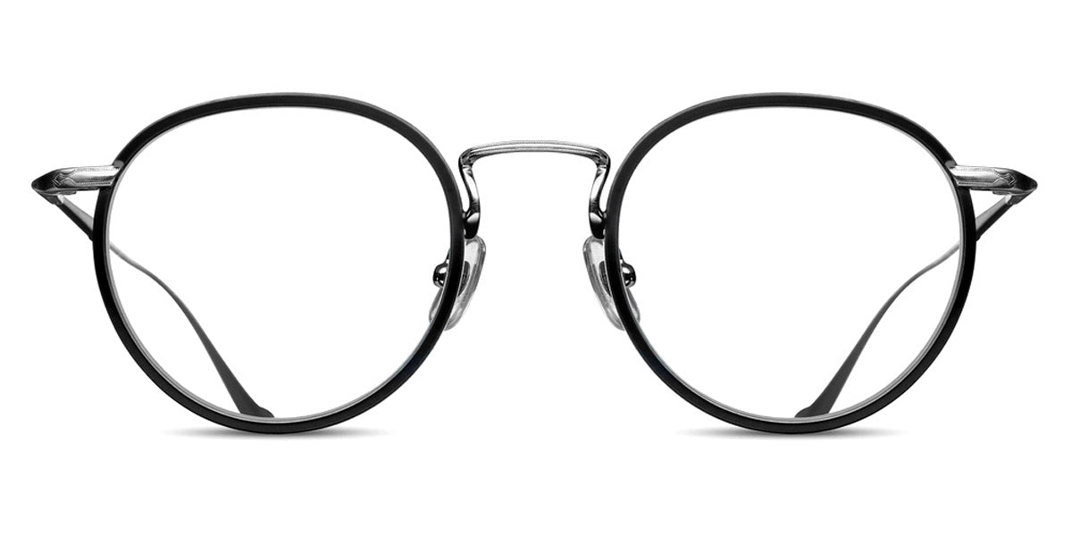 Matsuda® M3058 MTD M3058 Brushed Silver/Matte Black 48 - Brushed Silver / Matte Black Eyeglasses