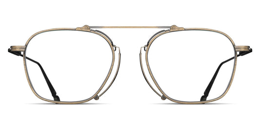 Matsuda® M3129 MTD M3129 Antique Gold 51 - Antique Gold Eyeglasses