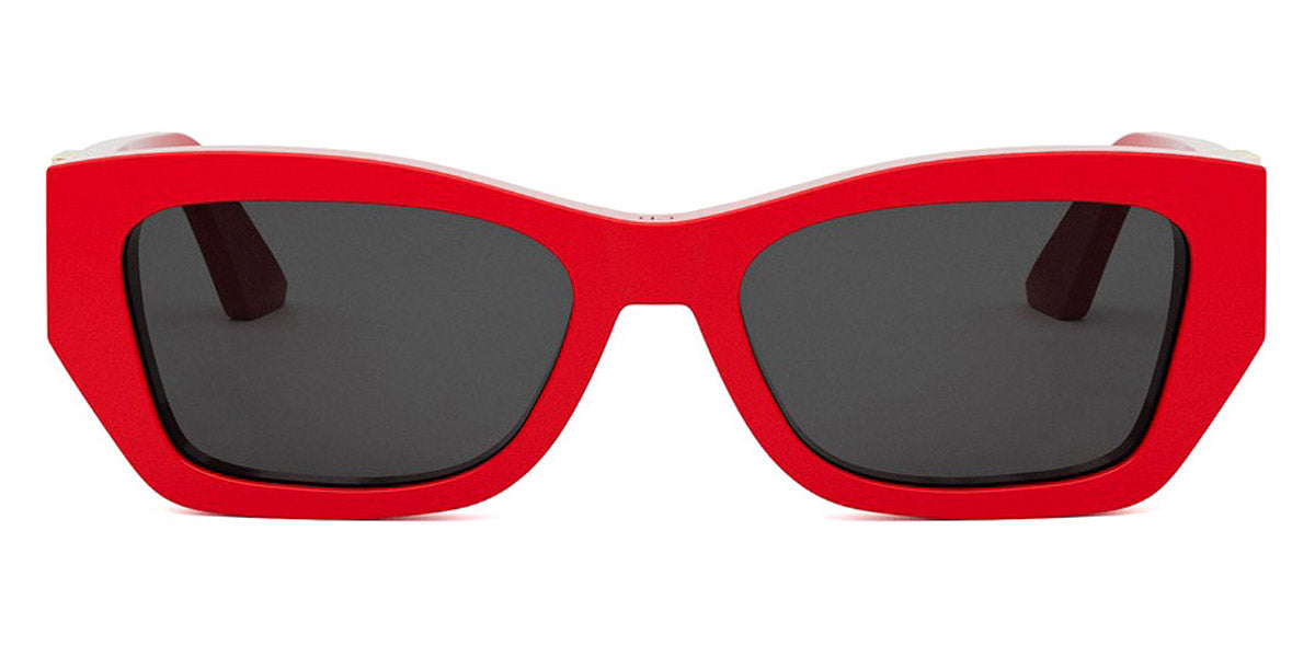 Dior® MISSDIOR S1I - Shiny Red/Lenses Smoke Organic 35A0 Sunglasses