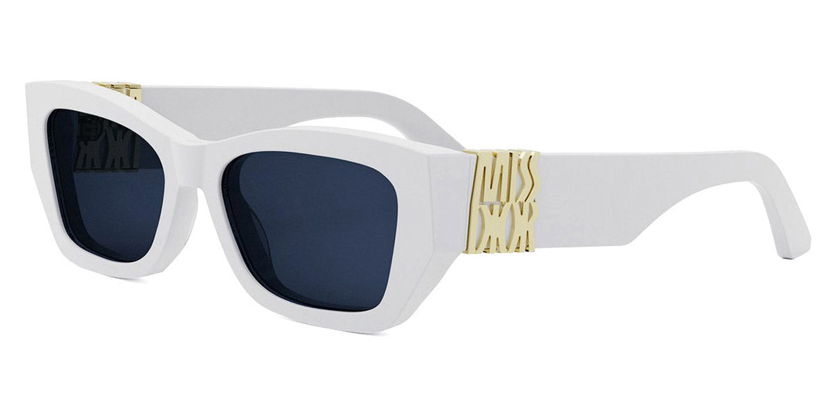 Dior® MISSDIOR S1I - Shiny White/Lenses Blue Organic 50B0 Sunglasses