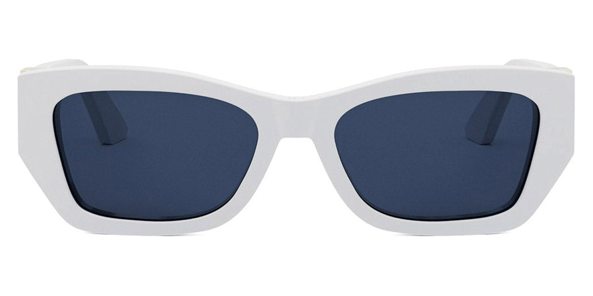 Dior® MISSDIOR S1I - Shiny White/Lenses Blue Organic 50B0 Sunglasses