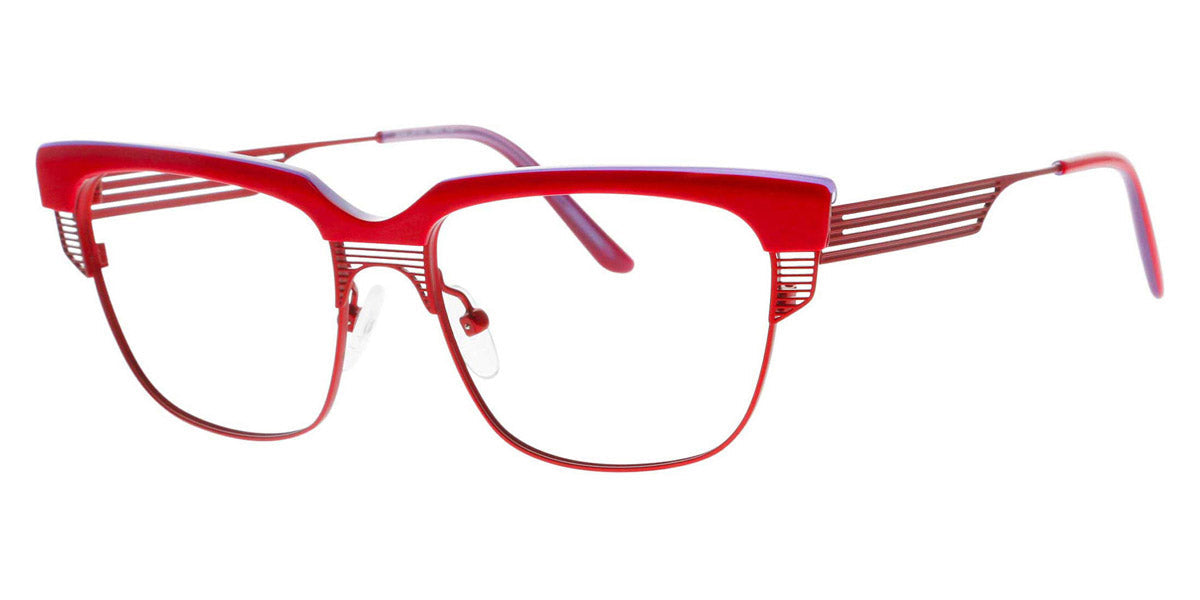 Lafont® Metaphore LAF METAPHORE 6073 53 - Red 6073 Eyeglasses