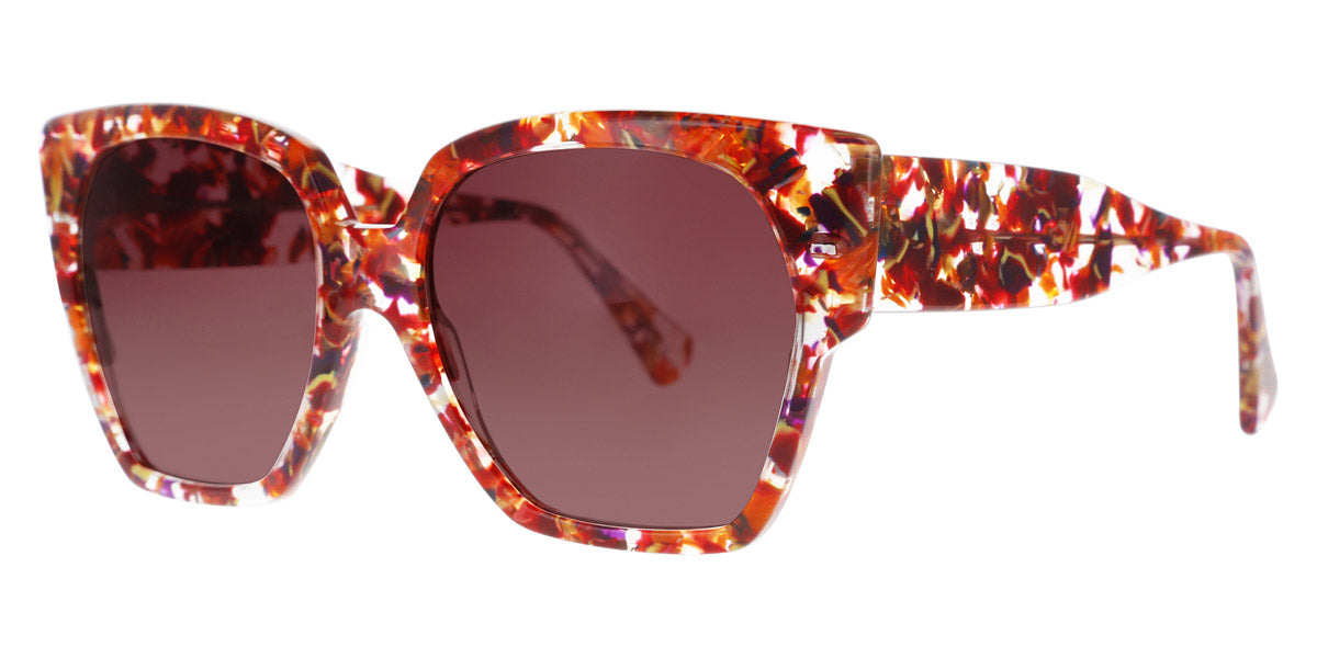 Lafont® Ocean Upcycling LAF OCEAN_UP 6133E 56 - Red Sunglasses