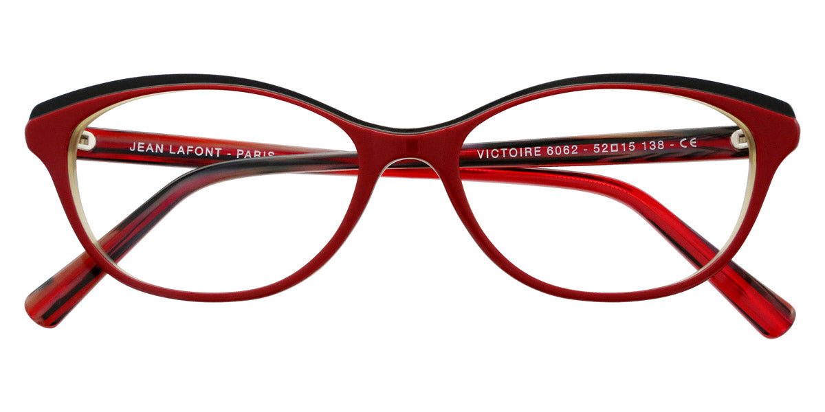 Lafont® Victoire LAF VICTOIRE 6062 52 - Red 6062 Eyeglasses