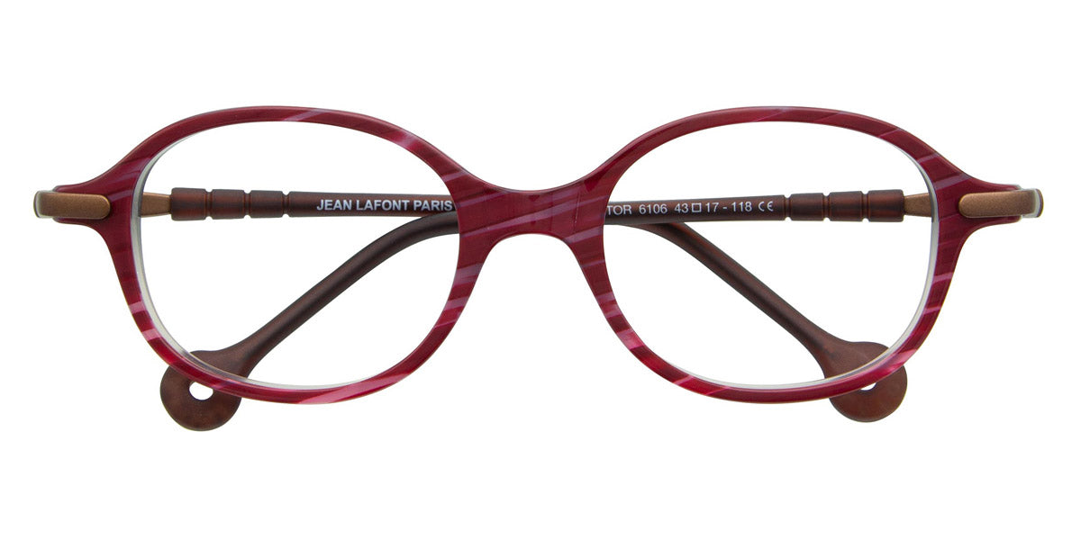 Lafont® Victor LAF VICTOR 6106 43 - Red 6106 Eyeglasses