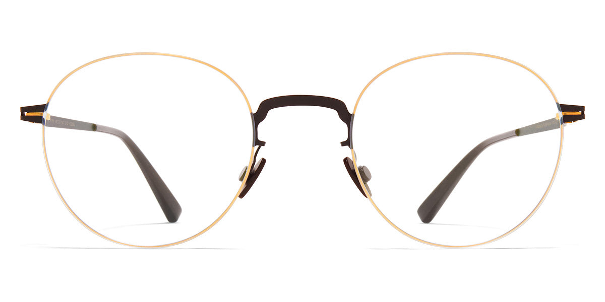 Mykita® AKEMI MYK AKEMI Gold/Dark Brown 48 - Gold/Dark Brown Eyeglasses