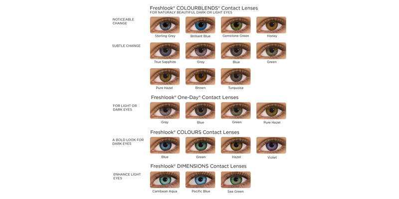 Alcon® Freshlook Colorblends 6 Pack