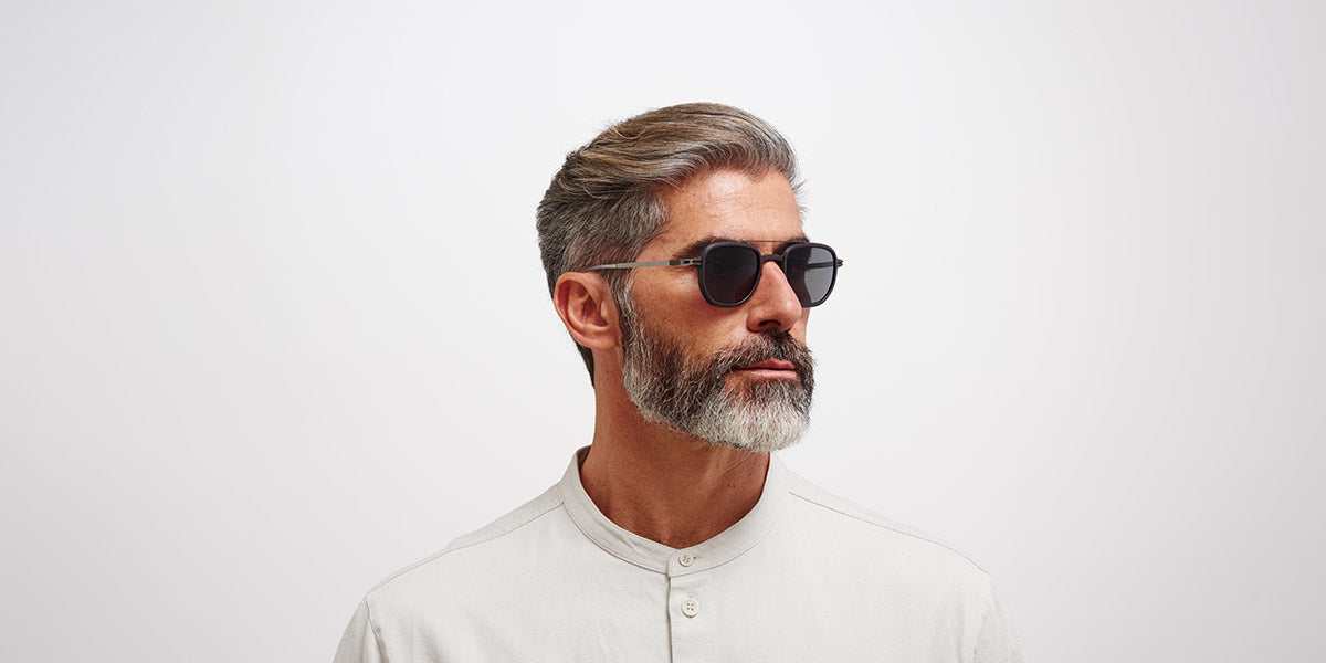 Mykita® ALDER MYK ALDER MH60 Slate Grey/Shiny Graphite / Polarized Pro Hi-Con Grey 48 - MH60 Slate Grey/Shiny Graphite / Polarized Pro Hi-Con Grey Sunglasses