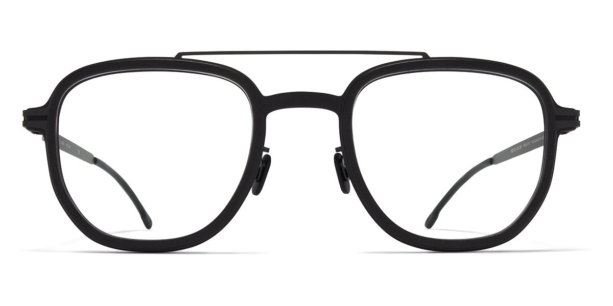 Mykita® ALDER MYK ALDER MH6 Pitch Black/Black 48 - MH6 Pitch Black/Black Eyeglasses