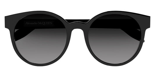 Alexander McQueen® AM0349SA AM AM0349SA 001 55 - Black / Gray Gradient Lenses