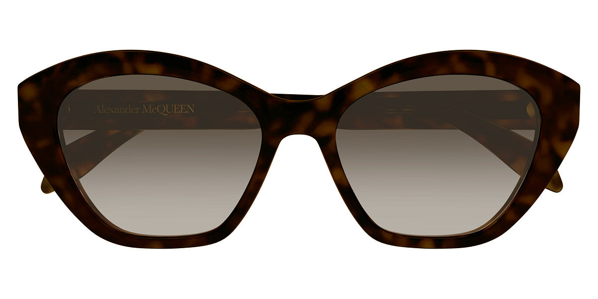 Alexander McQueen® AM0355S AM AM0355S 003 54 - Black / Gray Lenses