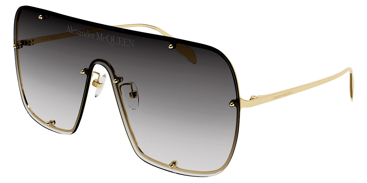 Alexander McQueen® AM0362S AM AM0362S 003 99 - Gold / Gray Gradient Lenses