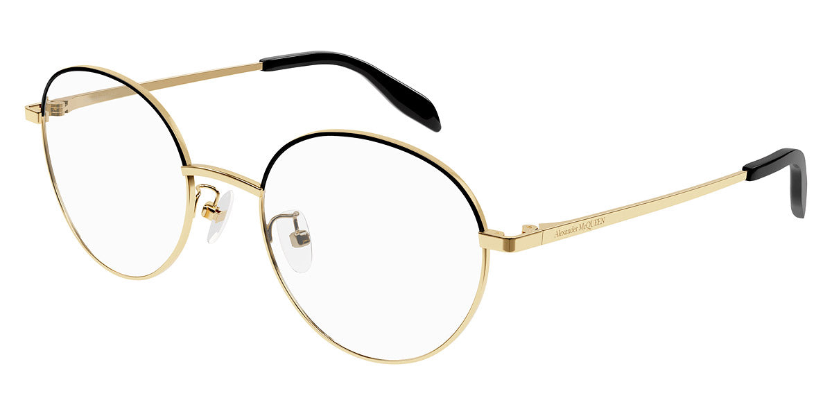 Alexander McQueen® AM0369O AM AM0369O 001 53 - Gold / Black