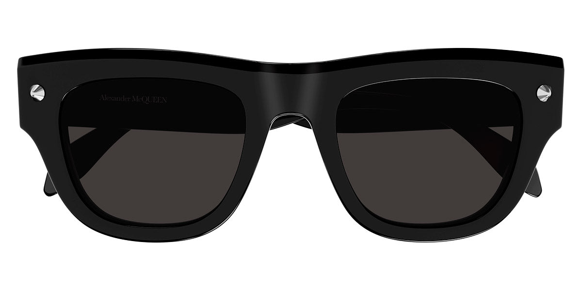 Alexander McQueen® AM0425S AM AM0425S 001 51 - Black / Gray Lenses