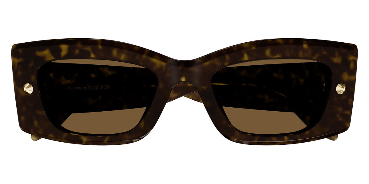 Alexander McQueen® AM0426S AM AM0426S 003 51 - Havana / Violet Lenses