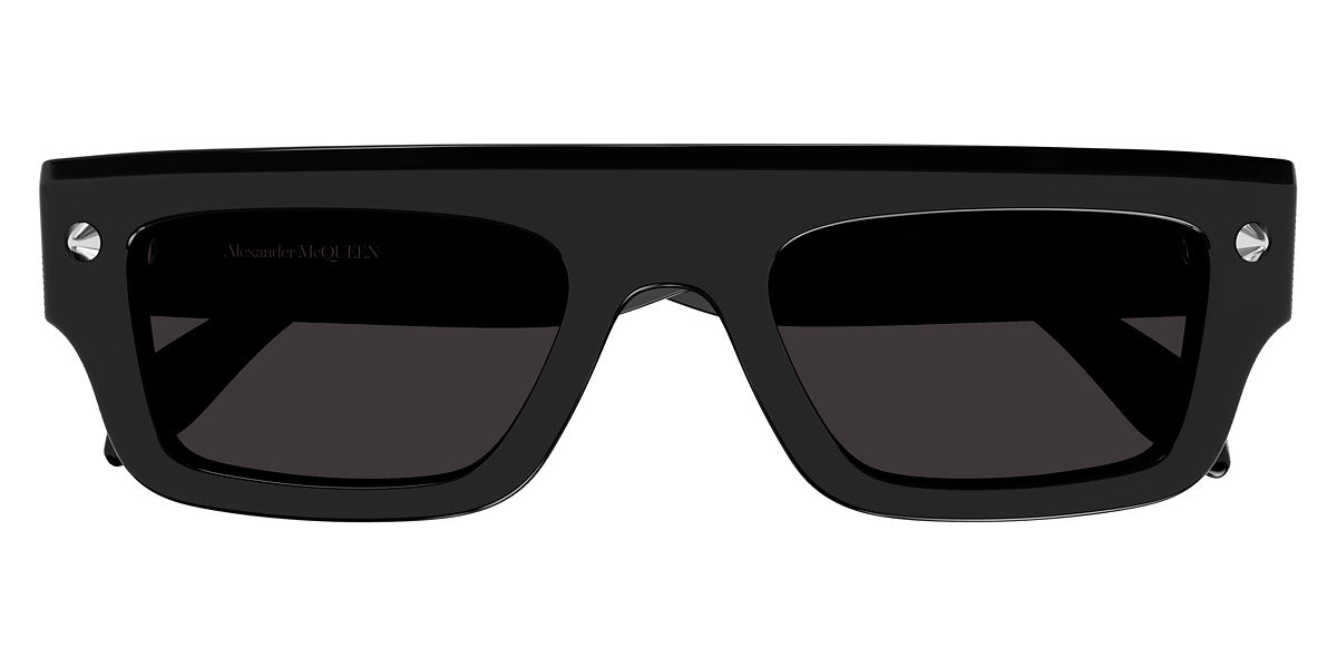 Alexander McQueen® AM0427S AM AM0427S 001 52 - Black / Gray Lenses