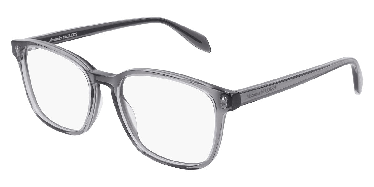 Alexander McQueen® AM0244O AM0244O 001 53 - Gray Eyeglasses