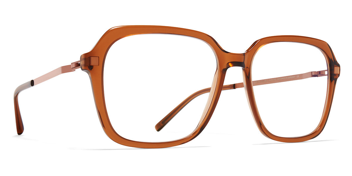 Mykita® AMKA MYK AMKA C73 Topaz/Shiny Copper 51 - C73 Topaz/Shiny Copper Eyeglasses