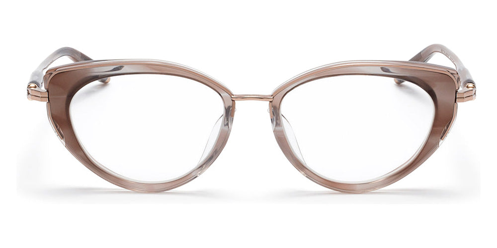 AKONI® Athena Rx AKO Athena Rx 408C 51 - Nude & Grey Swirl Eyeglasses