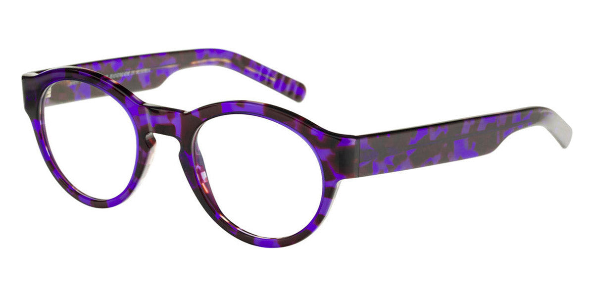 Andy Wolf® 4469 AW 4469 N 48 - Violet N Eyeglasses