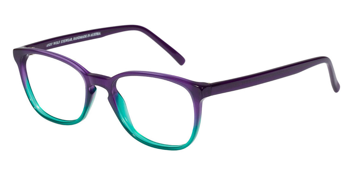 Andy Wolf® 4486 AW 4486 47 50 - Violet/Teal 47 Eyeglasses