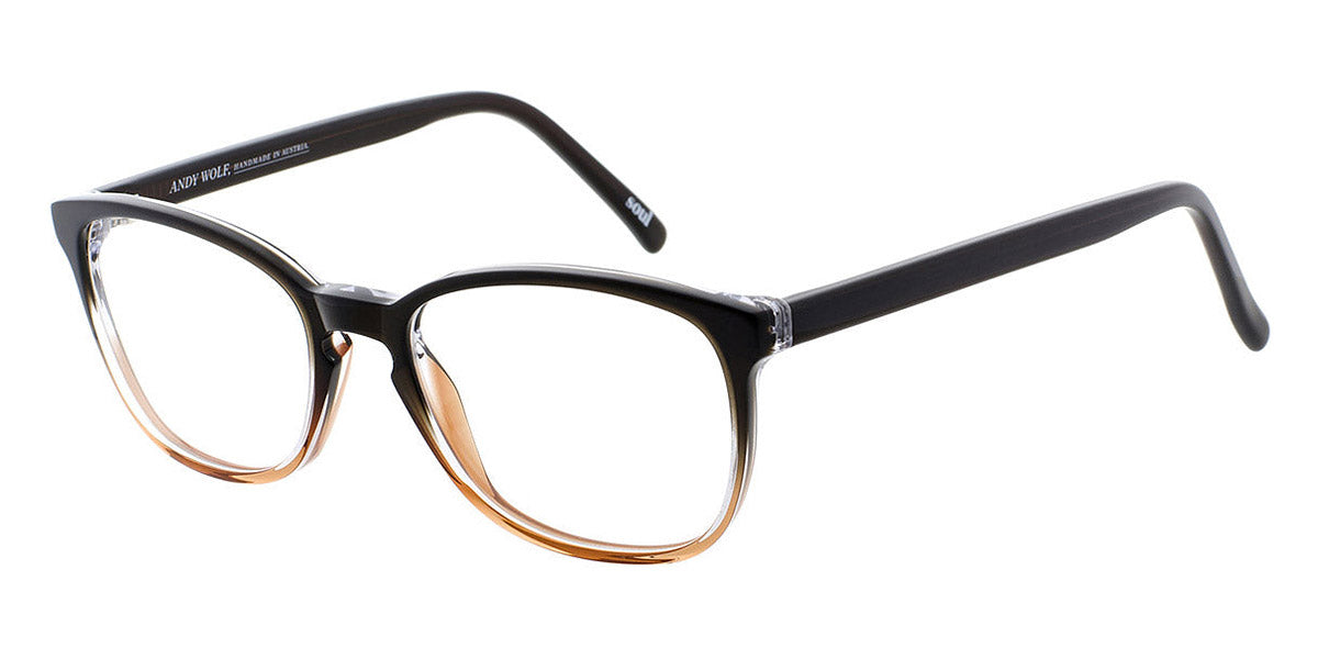 Andy Wolf® 4486 AW 4486 60 50 - Black/Orange 60 Eyeglasses