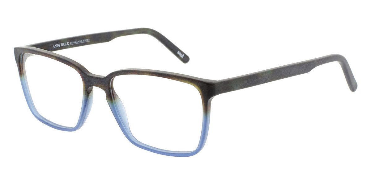 Andy Wolf® 4490 AW 4490 2 55 - Blue 2 Eyeglasses