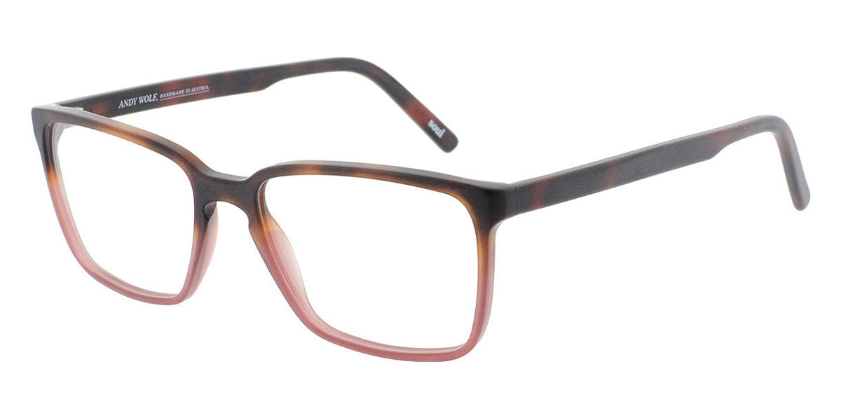 Andy Wolf® 4490 AW 4490 3 55 - Red 3 Eyeglasses